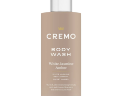 Cremo White Jasmine Amber Skin Moisturizing Body Wash for Women, Notes of White Jasmine, Red Currant, and Sweet Amber, 16 Fl Oz